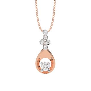 Maci Drop Diamond Pendant For Office Wear